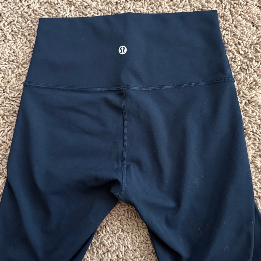 Lululemon Navy High-Waisted Leggings